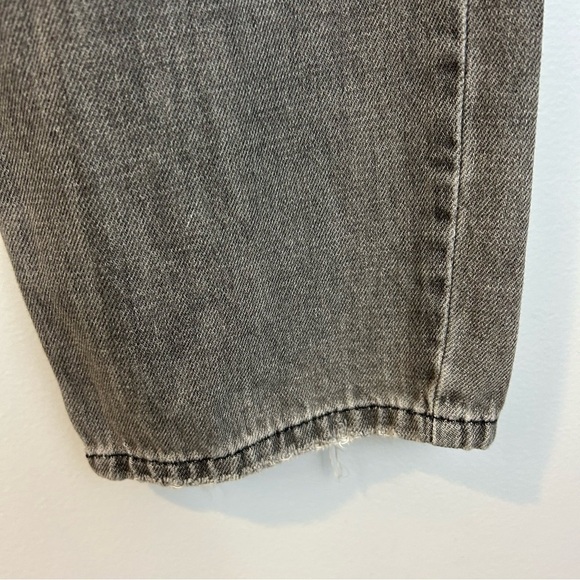 Ba&shHigh Waisted Grey Wide Leg "Lady Jeans Size M - Picture 11 of 14